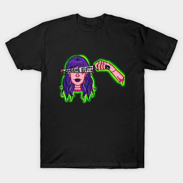 Horror Slutz T-Shirt by BreezyArtCollections 